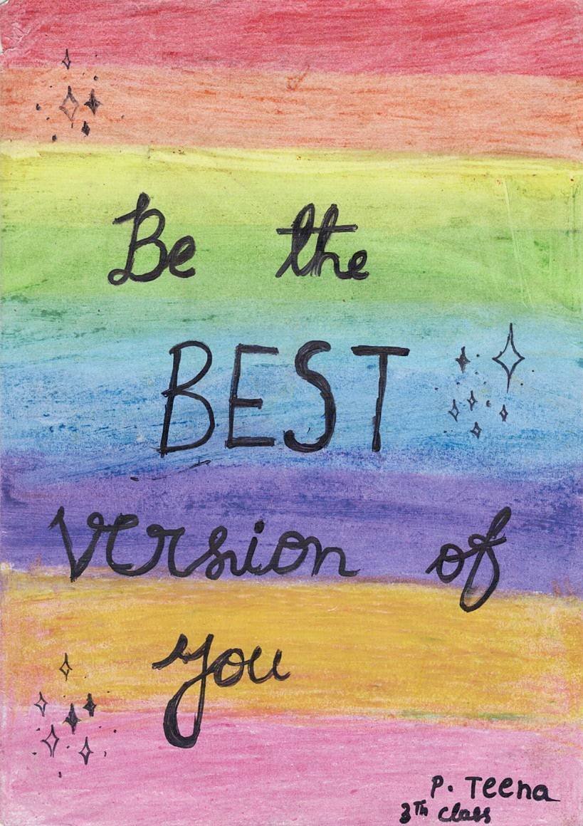 Teena’s Colorful Motivation.