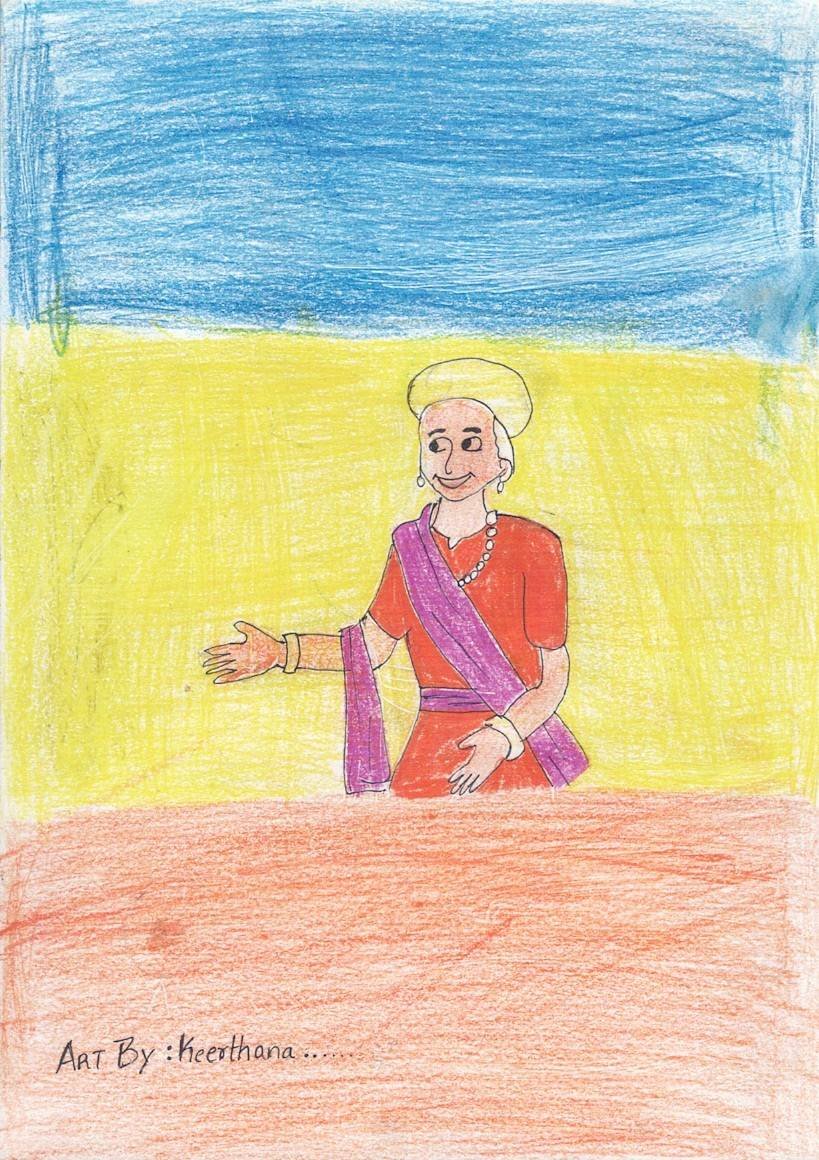 Keerthana’s Graceful Smile.